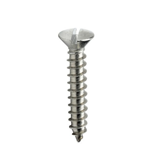 Flat M2 6 mm Self Tapping Screws Carbon Steel