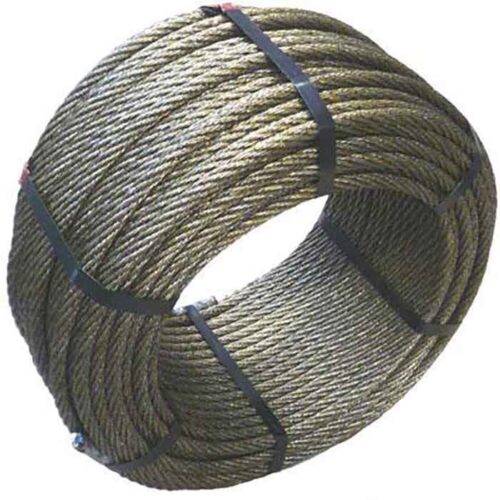 USHA MARTIN High Carbon Steel Wire 5 - 56 mm Ropes Black