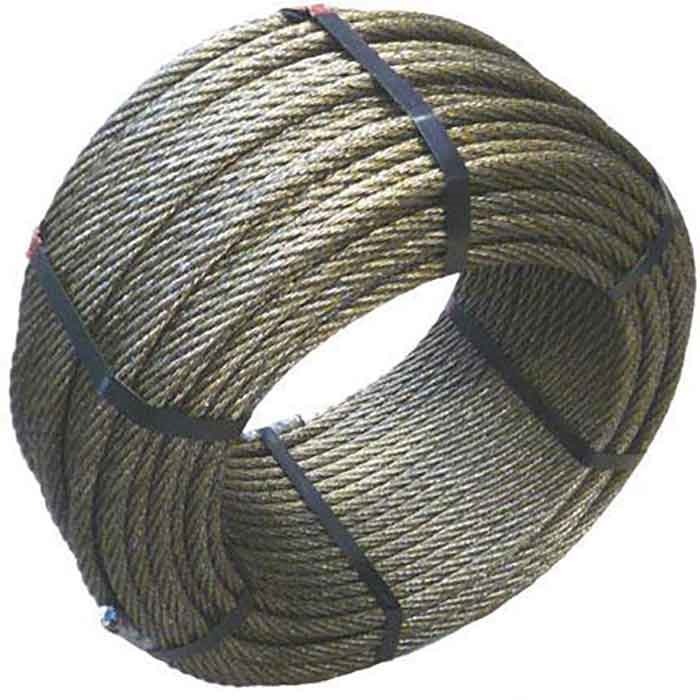 USHA MARTIN High Carbon Steel Wire 5 - 56 mm Ropes Black