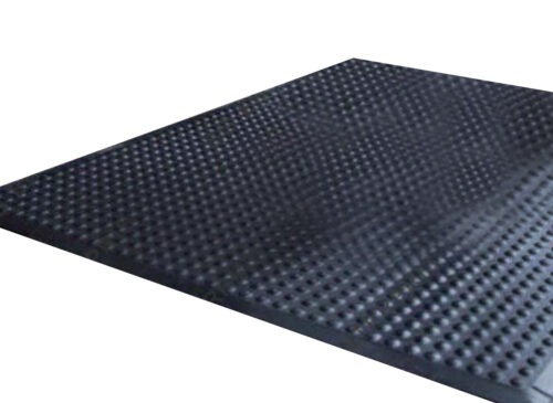 BG Enterprises Black Electrical Rubber Mats 2 m