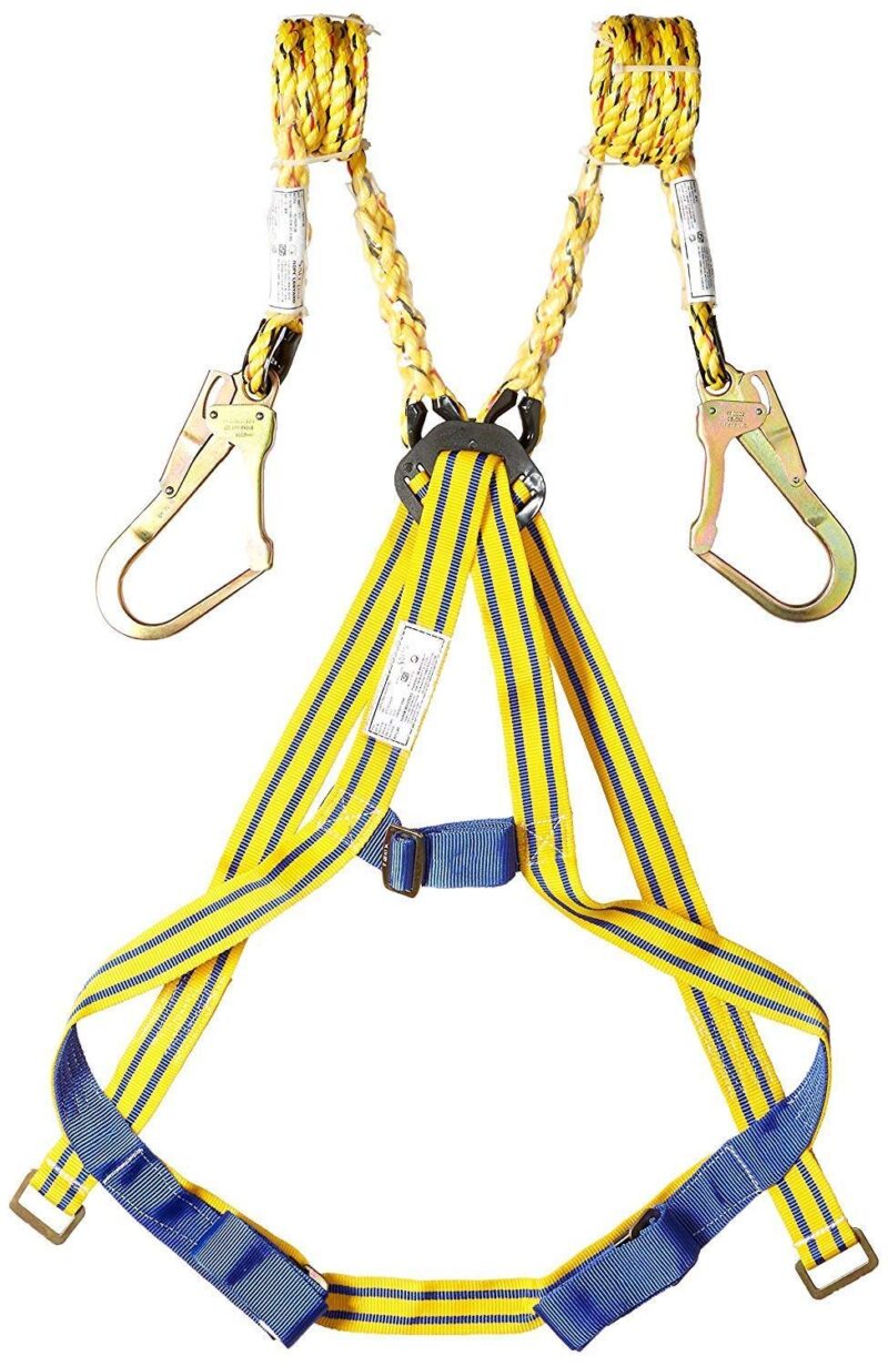 15686-91_image_0.jpg Ferreterro Polyester Full Body Double Rope Scaffold Safety Harness L