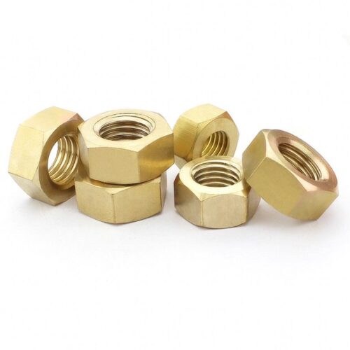 Dutux M1 - M150 Hexagon Head Nuts Brass