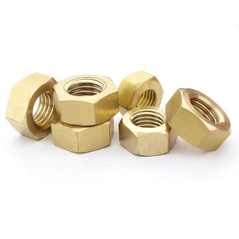 15687-185_image_0.jpg Dutux M1 - M150 Hexagon Head Nuts Brass