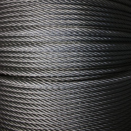 Metal Steel Wire 10 mm Ropes Black