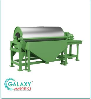 5 tons/hr Wet Drum Magnetic Separator 5 HP