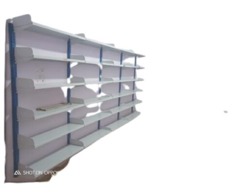 15693-119_image_0.jpg CRCA Cantilever 6 Layers Industrial Racks 6 ft 6 x 3 x 1 ft