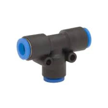 One Touch Union Tee 6 mm Plastic