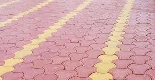 15710-95_image_0.jpg HEMANTA SENGUPTA 40 - 80 mm Zig Zag Paver Blocks 250 x 125 cm