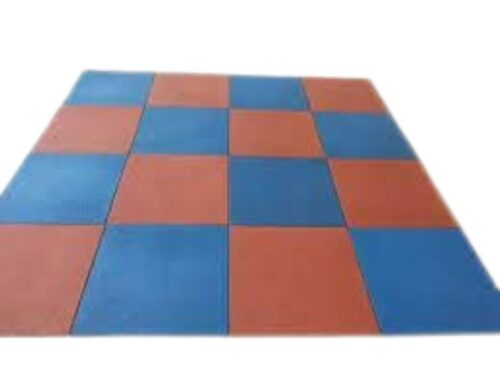 ECO FLOR Rubber Tiles square 10  mm