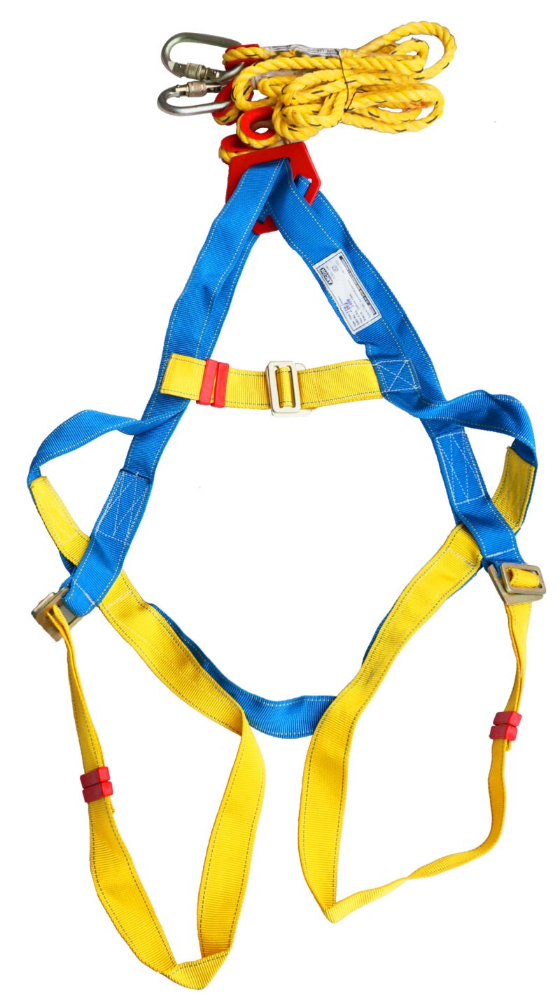 15731-2042_image_0.jpg ARCON Polyester Full Body Double Rope Safety Harness L