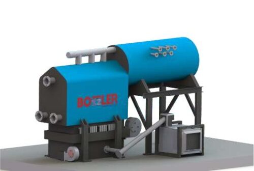 Bozzler 500 kg/hr Steam Boiler