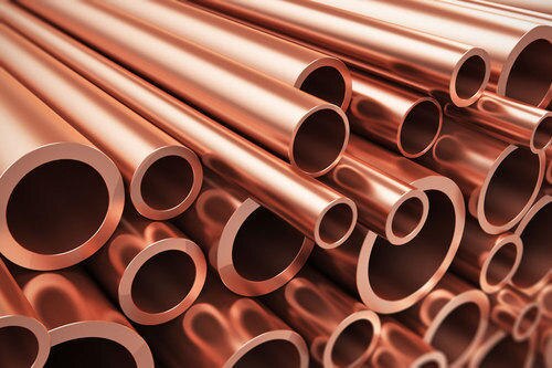 Republic Metals 4 - 100 mm Copper Pipes Straight