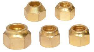 15747-78_image_0.jpg 1/4 inch Brass Flare Nuts