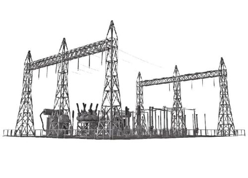 15753-77_image_1.jpg 765 KV Substation Structure