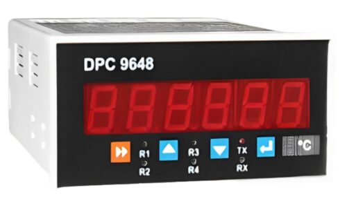 15777-108_image_0.jpeg Scan Electronic Systems Digital Microprocessor Based Temperature Indicator DPC 9648 K-Type -200 to 1200 Deg. C