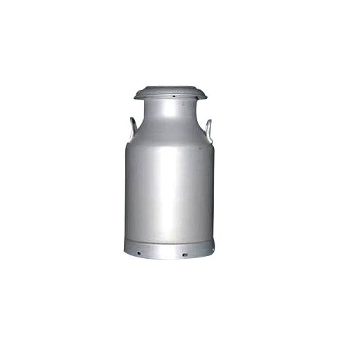 15801-49_image_0.jpg Aluminium 20 L Cylindrical White For Carrying Milk Cans