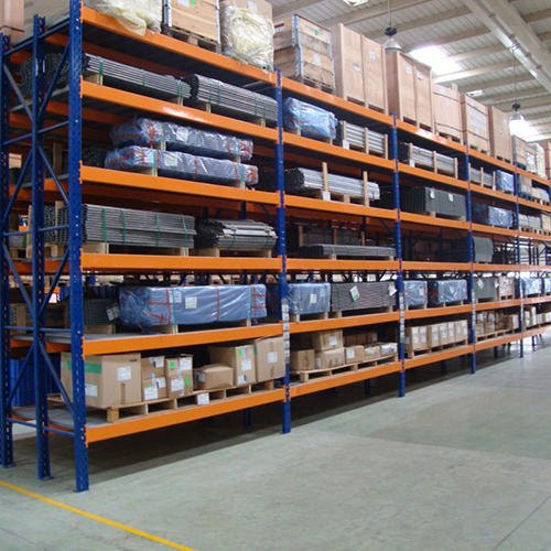 15805-186_image_0.jpg Mild Steel Cantilever 4 Layers Industrial Racks 12 ft 1100 x 900 mm