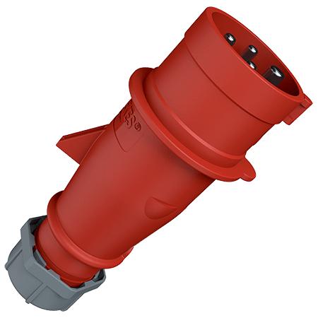 15805-282_image_0.jpg MENNEKES 264 Polycarbonate 4 Pin 400 V Industrial Plug