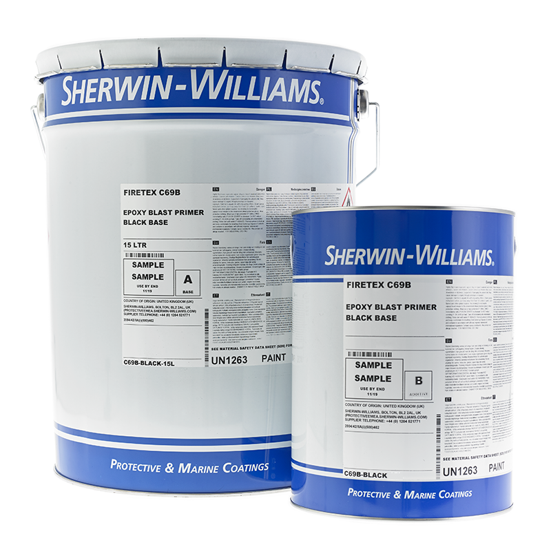 Sherwin-Williams Red Fire Proof Coatings 5 , 20 ltr