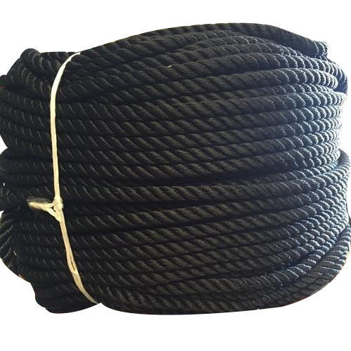 Cotton Twisted 2 - 20 mm Ropes Black