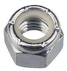 M10 - M16 Nylock Nut 4 - 10 DIN 934 Galvanized