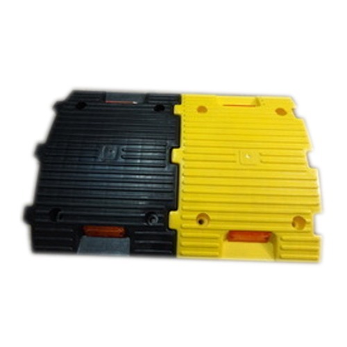 Balaji Plastic Speed Breaker Black and Yellow