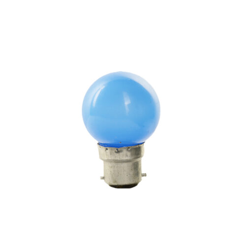 NORDUSK 0.5 W Blue B22 24 piece LED Bulbs