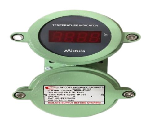 Mistura Digital Temperature Indicator FPI-1000 PT-100 0-400 Deg C