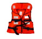 15834-92_image_0.jpg 0.60 mm Buckle Closure Cloth Life Jackets S/M/L/XL/XXL/XXXL