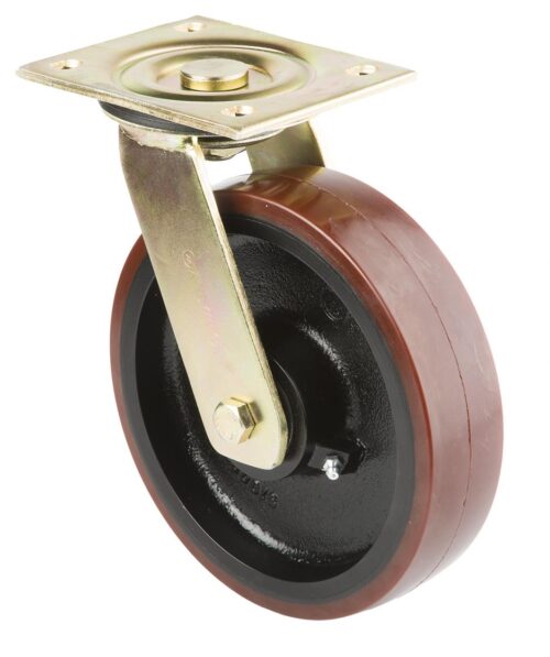 Swivel, Rigid, With Lock PU/PP/Nylon/Rubber Caster 350- 50000 kg