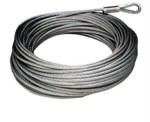 15836-286_image_0.jpg Steel Core 636 Steel Wire 4 - 32 mm Ropes Silver