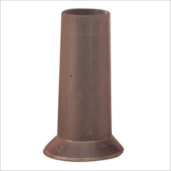 Plastic Conical Cone Fine Grooves Sewing Thread Winding Cones 4.5 Inch