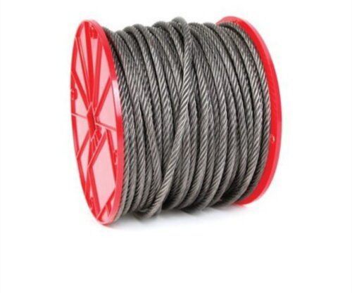 15839-280_image_0.jpg Steel Core 636 Wire 4 - 32 mm Ropes Silver