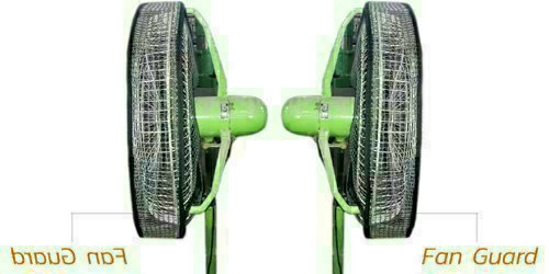 Plastic Fan Safety Nets 750 mm Dia