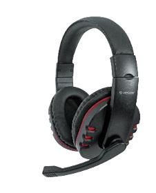Wired 1.8 mtr Black Headsets