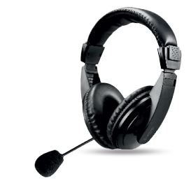 15841-2276_image_0.jpg Wired 1.8 mtr Black Headsets