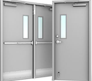 15845-188_image_0.jpg PK Kapolnek 120 Minutes rated Double Fire Check Door Fire Check Door ED1