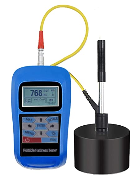 15846-273_image_0.jpg Blue Steel Handheld or Portable Hardness Tester 25 - 150 HB HT201