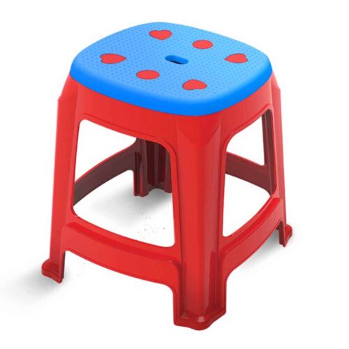 Stools Standard Plastic Red