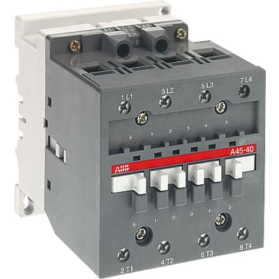 ABB A45-40-00 230 V Four Pole 45 A Electrical Contactors