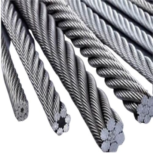 15859-390_image_0.jpg USHAMARTIN 8 - 52 mm Steel Wire Rope 6 x 36 (18/12/6-1) 1770, 1970 N/mm2 100 m