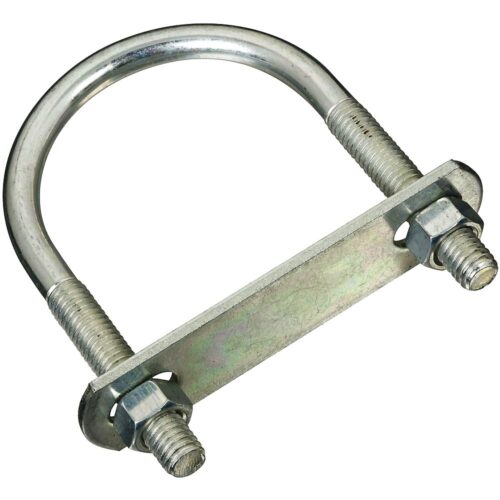 15860-301_image_0.jpg M3 Zinc U Bolts 80 mm Chrome Plated