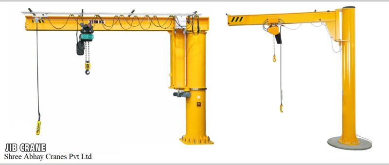 Abhay 1 - 10 ton Manual, Electrical Floor, Pillar Mounted Jib Crane