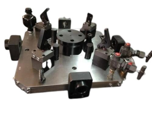 Mild Steel Drilling Jig Fixtures 0.01 mm