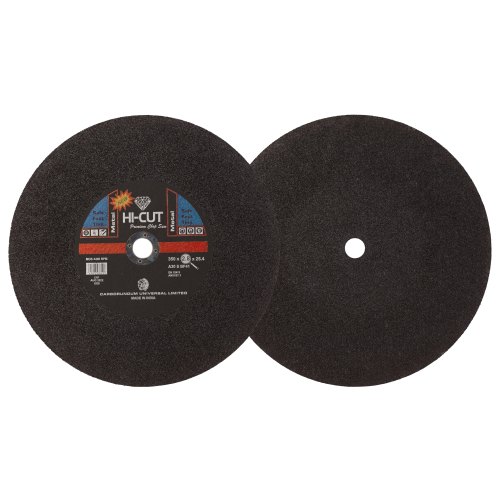 HI CUT CUMI 14 inch Chopsaw Wheels HI CUT 3800 rpm 2.8 mm