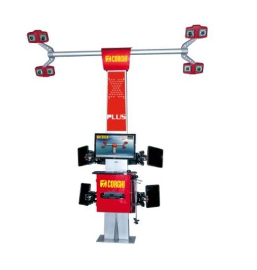 15912-135_image_0.jpg CORGHI Wheel Alignment Machine BLACK TECH X PLUS 3D Commercial Vehicle