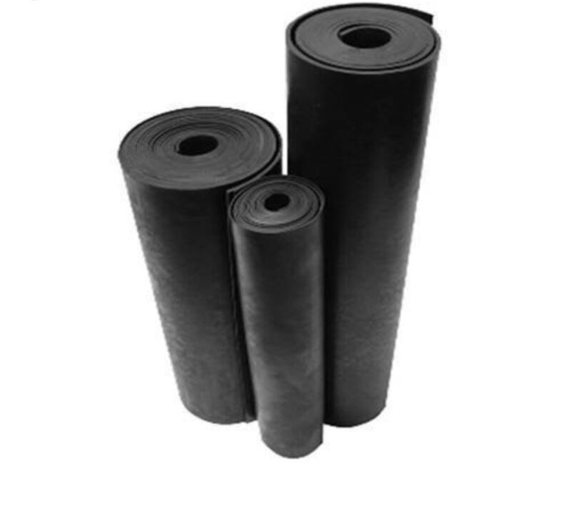 0.2 - 40 mm Black Rubber Sheet