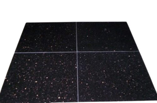 15914-119_image_0.jpg 10 mm Black Polished Granite Tiles 400 x 400 sqmm
