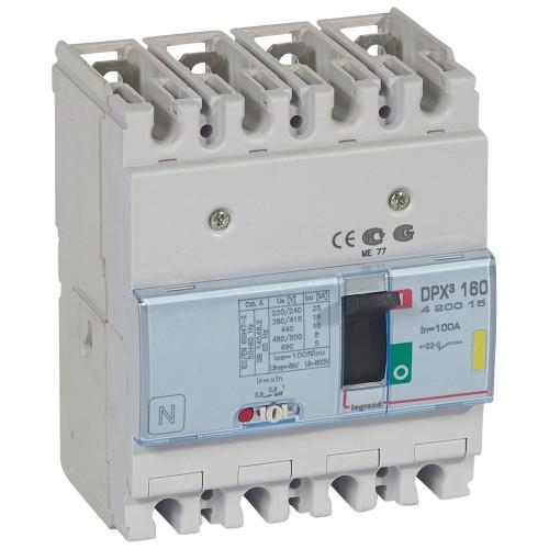 Legrand 100 A 16 kA Four Pole MCCB