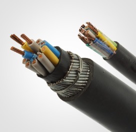 10 Core PVC Round Wire Armoured Control Cables